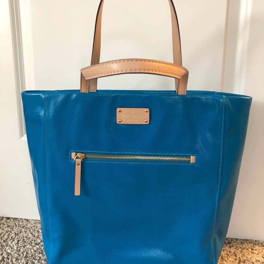 Blue Kate Spade Tote Bag